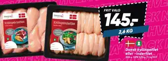 Bilka Dansk kyllingefilet eller-inderfilet tilbud
