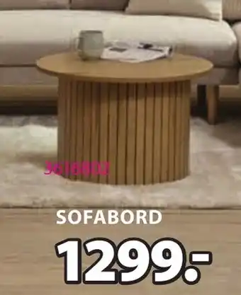 JYSK SPODSBJERG SOFABORD tilbud