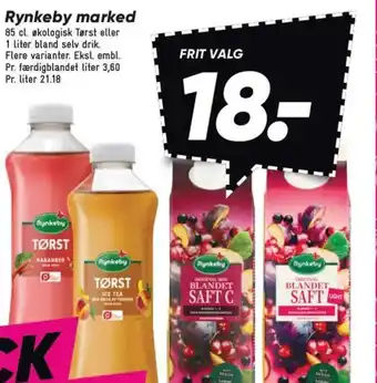 Bilka Rynkeby marked tilbud