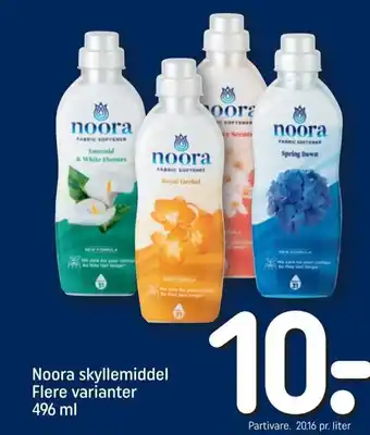 REMA 1000 Noora Skyllemiddel 496 ml tilbud