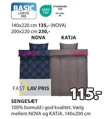 JYSK SENGESÆT tilbud