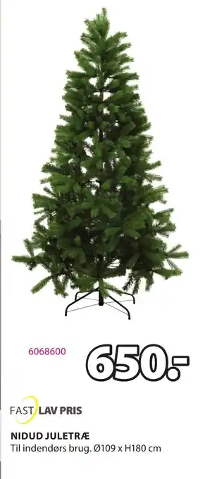 JYSK NIDUD JULETRÆ tilbud