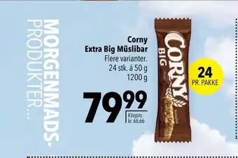 Citti Corny extra big müslibar tilbud