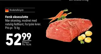 Citti Fersk okseculotte tilbud