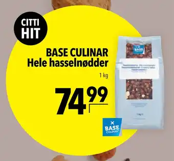 Citti Base culinar hele hasselnødder tilbud