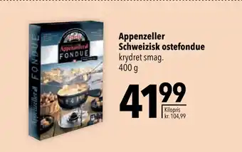 Appenzeller schweizisk ostefondue