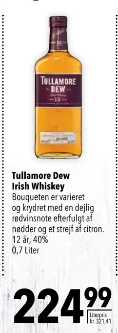 Citti Tullamore dew irish whiskey tilbud