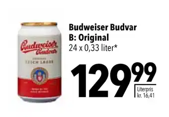 Citti Budweiser budvar b: original tilbud