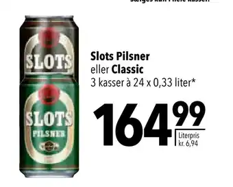 Citti Slots pilsner eller classic tilbud
