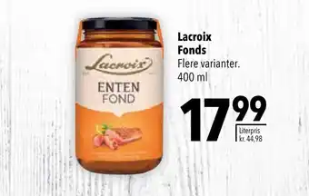 Citti Lacroix fonds tilbud