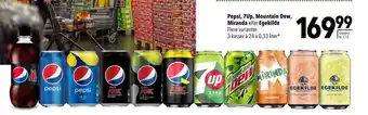 Pepsi, 7up, mountain dew, miranda eller egekilde