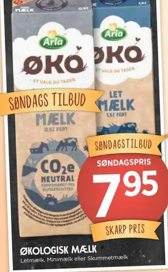 ØKOLOGISK MÆLK