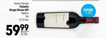 Citti Paladin drago rosso igp tilbud