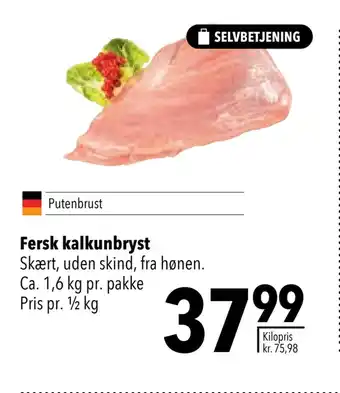 Citti Fersk kalkunbryst tilbud
