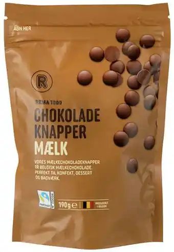 REMA 1000 Chokoladeknapper, 190 g tilbud