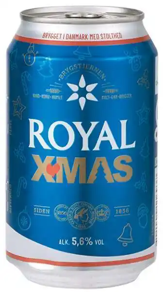 REMA 1000 Blå x-mas 5,6%, 33 cl tilbud