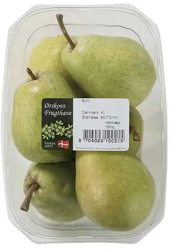 Pærer i bakke, 1 kg