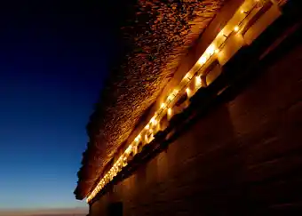 Lyskæde med 750 led-pærer 37,45 meter