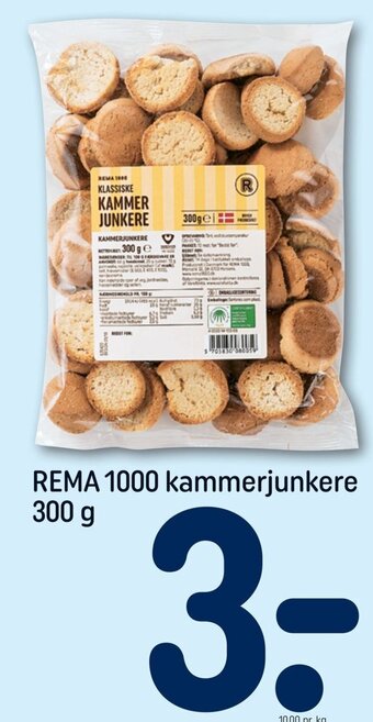 REMA 1000 Rema 1000 Kammerjunkere 300 g tilbud