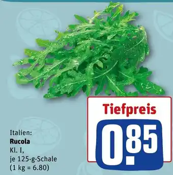 REWE Italien: Rucola tilbud