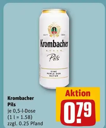 REWE DE Krombacher Pils tilbud