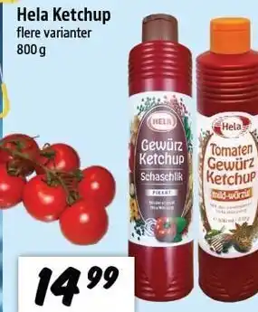 zur Krone Hela ketchup tilbud