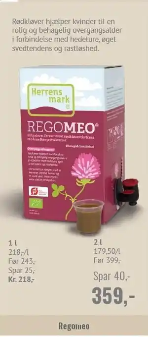 Helsam Regomeo tilbud