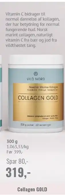 Helsam Collagen gold tilbud