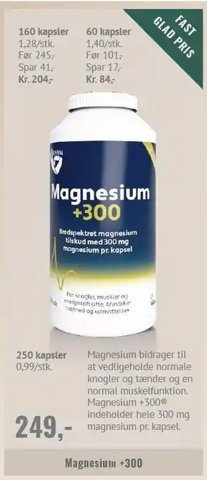 Helsam Magnesium +300 tilbud