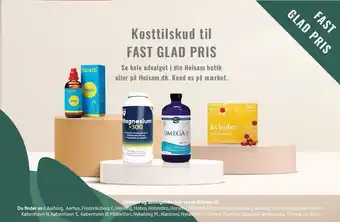 Helsam Kosttilskud til fast glas pris tilbud