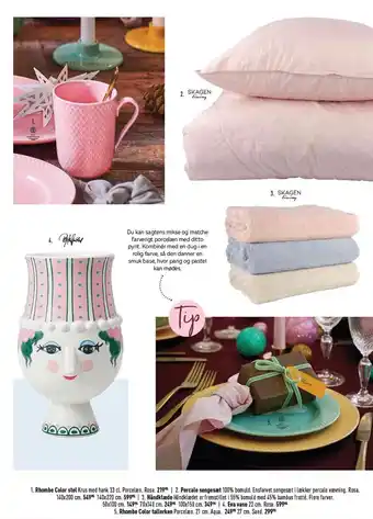 Imerco Rhombe color stel tilbud