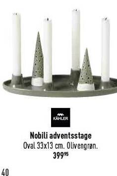 Imerco Nobili adventsstage tilbud
