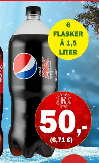 Købmandsgården Pepsi max tilbud