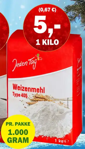 Købmandsgården Jeden tag - sukker og mel tilbud