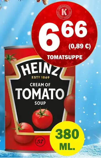 Købmandsgården Heinz tomato soup tilbud