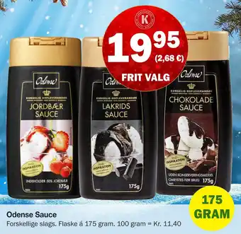 Købmandsgården Odense sauce tilbud