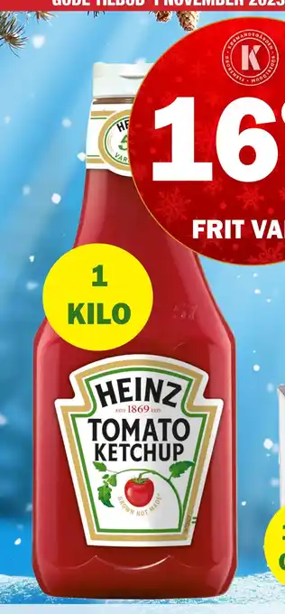 Købmandsgården Heinz ketchup tilbud