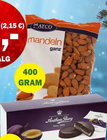 Købmandsgården Atco mandler tilbud