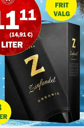 Købmandsgården Z zinfandel tilbud