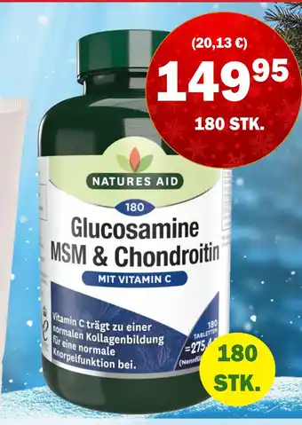 Købmandsgården Natures aid - glucosamine msm & chondroitin tilbud