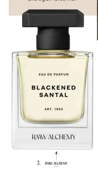 Blackened santal eau de parfum