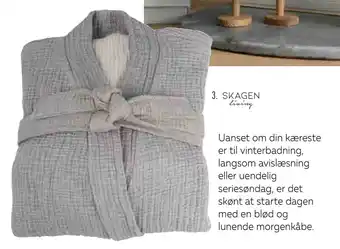 Muselin morgenkåbe