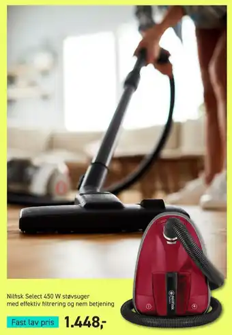 Johannes Fog Nilfisk støvsuger tilbud