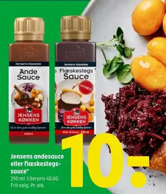Coop 365 Jensens andesauce eller flæskestegs-sauce tilbud
