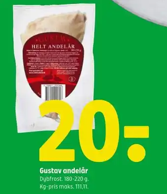 Coop 365 Gustav andelår tilbud