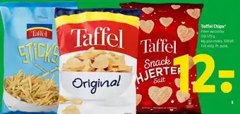 Coop 365 Taffel Chips tilbud