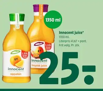 Coop 365 Innocent juice tilbud