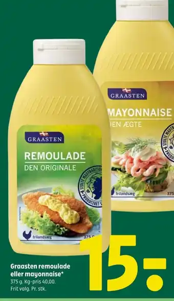 Coop 365 Graasten remoulade eller mayonnaise tilbud