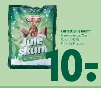 Carletti juleskum