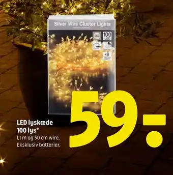 Coop 365 LED lyskæde 100 lys tilbud